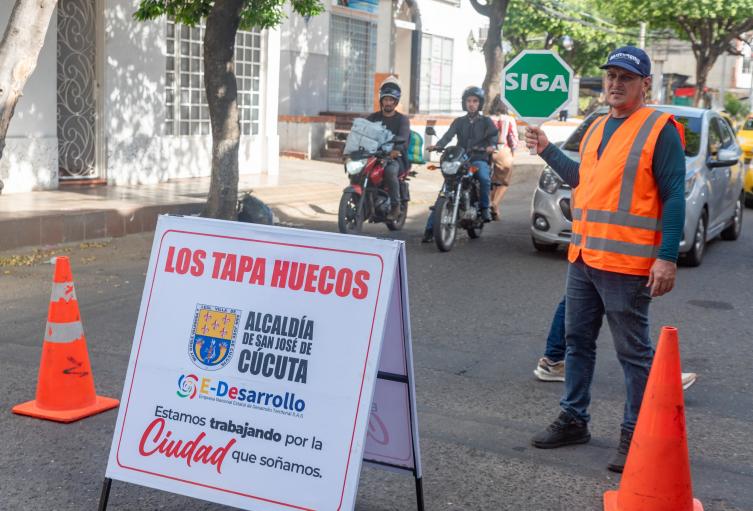 Recuperación de vías en la ciudad de Cúcuta