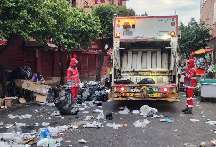 Recolección de basuras en Cúcuta