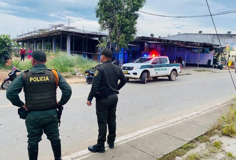 Acción violenta contra la Policía en Cúcuta