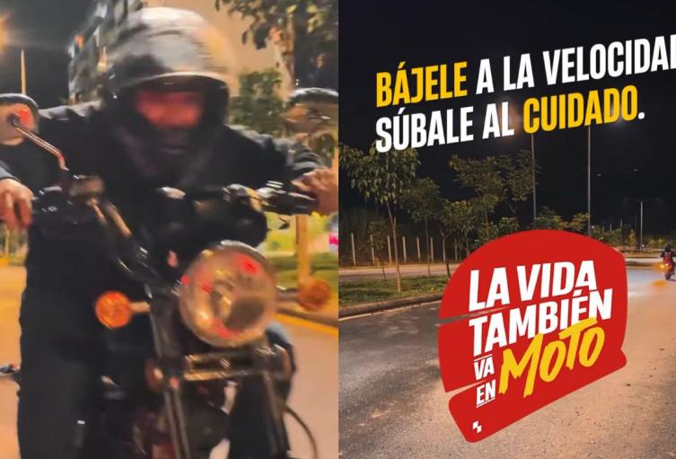 Campaña de sensibilización sobre la velocidad en los motociclistas