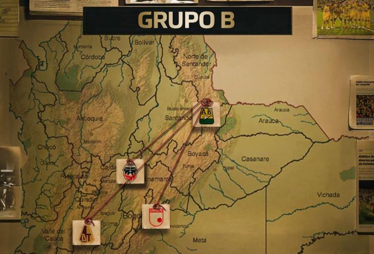 Grupo B cuadrangulares segundo semestre