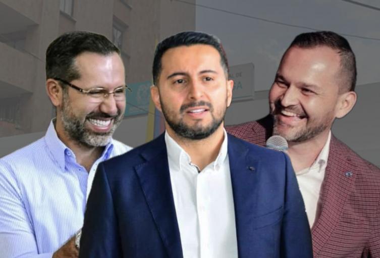 Jaime Beltrán, Cristian Portilla y Arturo Zambrano (elecciones atípicas de Bucaramanga)