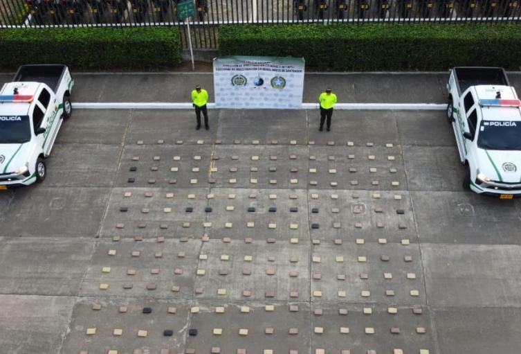 Decomiso de 226 paquetes de marihuana