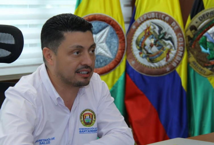 Secretario de Salud Santander 