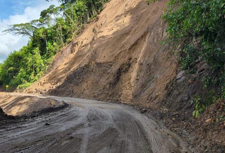 Transversal del Carare, sector El Gualilo.