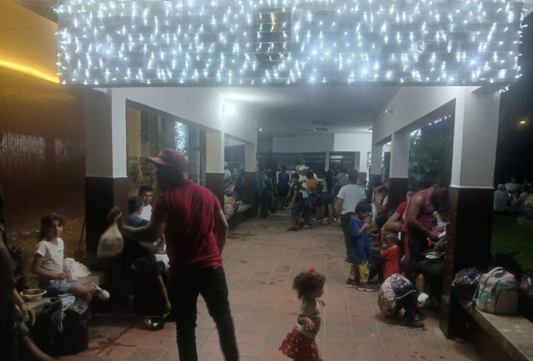 Desplazados de la zona rural de Tibú