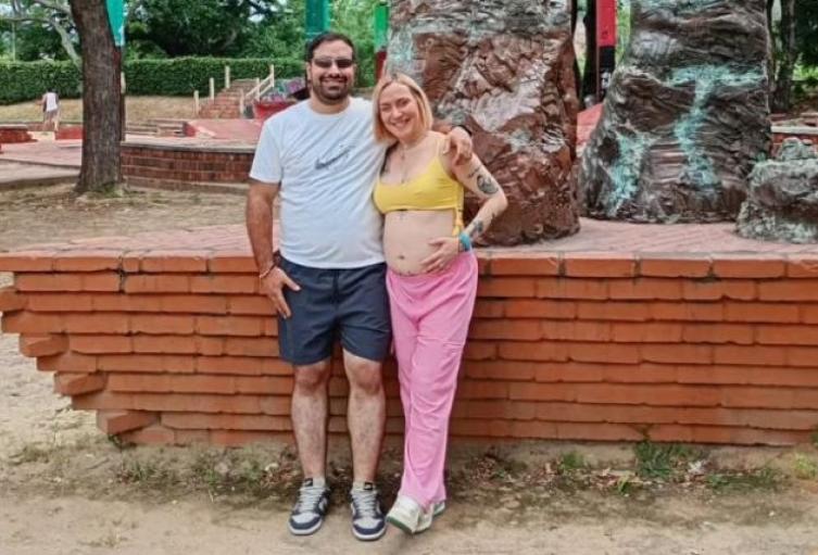 Anuar Salín Jure Balaguera y Vivían Polanía