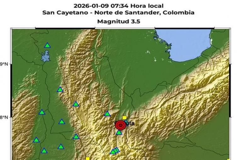 Sismo en la ciudad de Cúcuta