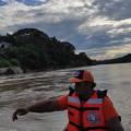 Segundo día de búsqueda del cuerpo de un menor de edad en el río Magdalena a la altura de Flandes.