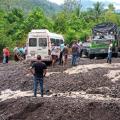 La Transversal del Carare presenta inconvenientes por una falla geológica.