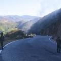 Vehículo incinerado en la vía Cúcuta-Ocaña 