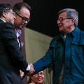 Presidente Gustavo Petro y Pablo Beltrán