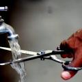 Suspensión del servicio de agua
