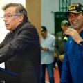 Presidente Gustavo Petro y gobernador de Santander Juvenal Díaz