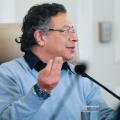 Presidente Gustavo Petro en el consejo de ministros. 