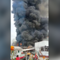 El incendio de gran proporción habría generado llamas de más de dos metros de altura.