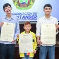 Reconocimiento a jóvenes santandereanos destacados 
