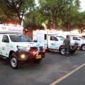 Ambulancias de la misión médica en el Catatumbo