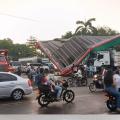 Las autoridades harán un barrido para establecer daños y afectaciones.