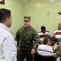 Ejército visita militares heridos en Catatumbo