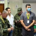 Cúpula militar visita a uniformados heridos en el Catatumbo 
