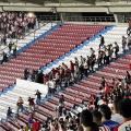 Enfrentamiento entre hinchas de Junior y Bucaramanga en Barranquilla