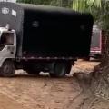 Mal estado de la Transversal del Carare