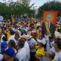 En Cúcuta manifestación en respaldo a expresidente Álvaro Uribe Vélez