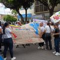 Pacientes y médicos protestando en Cúcuta 