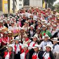 Artistas que participaron del Trobellinódromo en la Feria Bonita