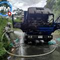 Vehículo Incinerado en Norte de Santander