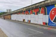 Mural contra Gobierno en Cúcuta