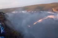 Las autoridades mantienen alerta en las zonas más secas de Santander.