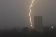 Las tormentas corresponden a un coletazo de tormenta tropical en el Atlántico.