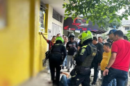 Riña en San Francisco, Bucaramanga