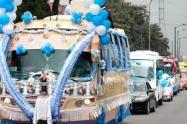 Caravana de la Virgen del Carmen en Cúcuta