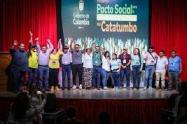 Pacto Catatumbo/ Transformación/ Salud/ Educación/ Vías.