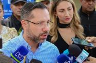Alcalde de Bucaramanga Jaime Andrés Beltrán Martínez