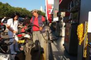 Estación de combustible en la ciudad de Cúcuta