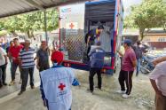 Más de 100 familias recibieron ayudas humanitarias en zona rural de Cúcuta