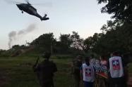 Vía área evacuan heridos en enfrentamientos entre grupos armados en el Catatumbo