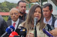 Ministra de Transporte en Nariño, María Fernanda Rojas