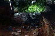Afectaciones por lluvias en el barrio Bucaramanga