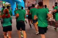 Carrera de atletismo en Bucaramanga