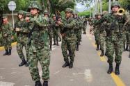 Desfile militar en Cúcuta