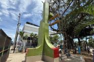 Escultura Puerta del Sol en Bucaramanga