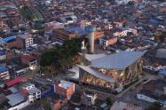 Panorámica del barrio La Cumbre de Floridablanca