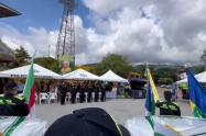 Policía Nacional en el estadio Américo Montanini