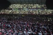 Concierto en el estadio Américo Montanini de Bucaramanga
