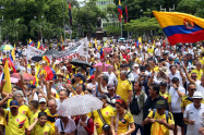 Marcha en Cúcuta a favor de Ex presidente Uribe